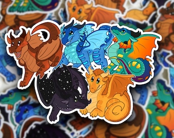 WoF - Dragonets of Destiny / Arco 1 [Adesivos]