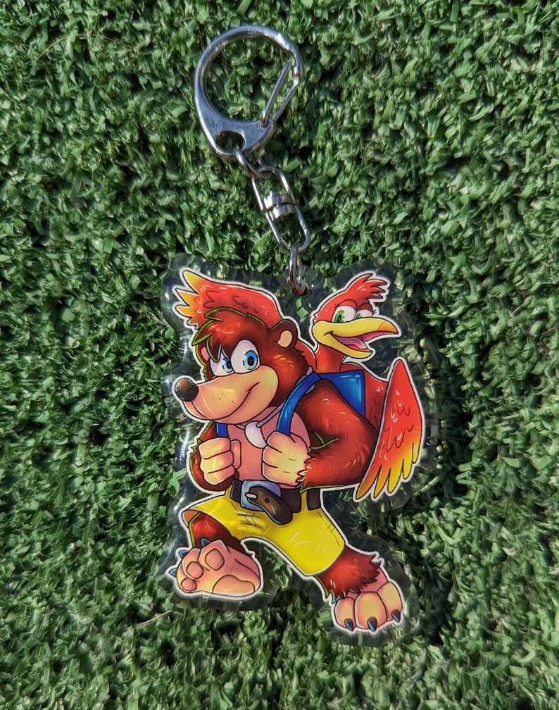 Banjo Kazooie [ Acrylic Keychain ] - Etsy