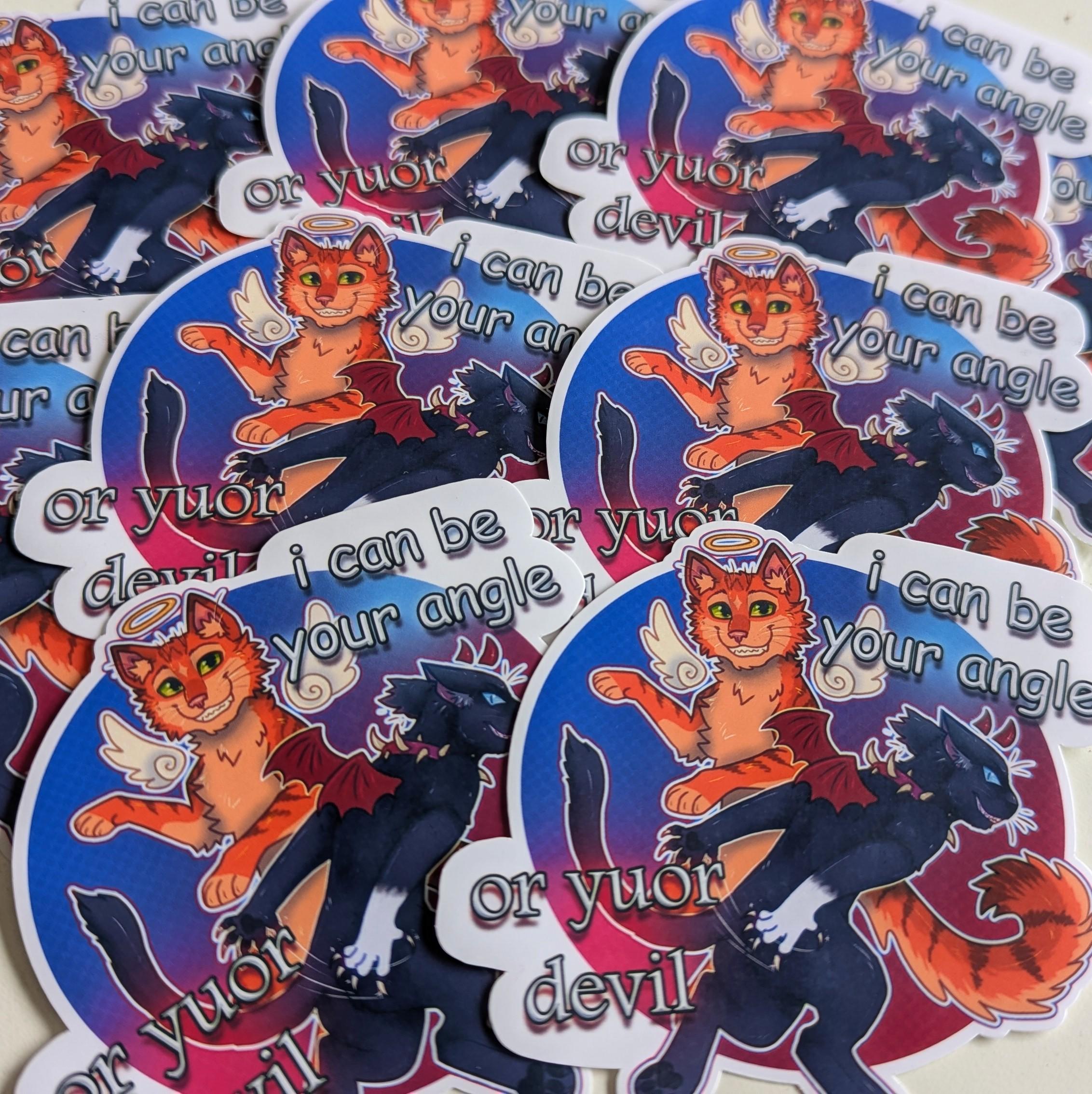 Firestar and Scourge [meme Sticker] - Etsy