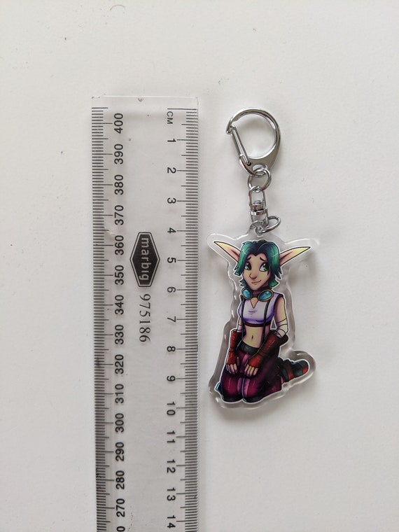 Jak, Daxter and Keira [ Acrylic Keychains ] - Etsy