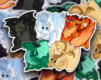 WoF - The Jade Winglet / Arc 2 [Stickers]