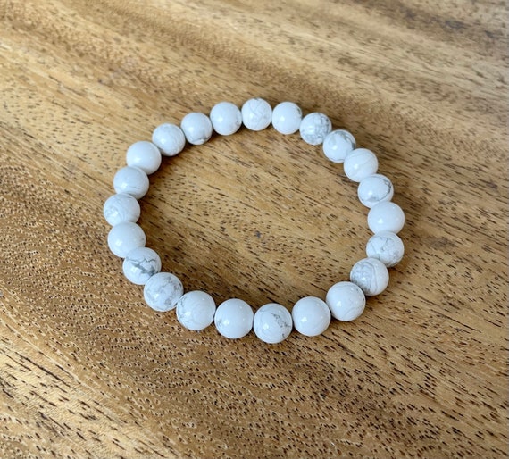 8mm howlite bracelet!