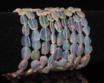 Free form, natural fire opal bracelet!