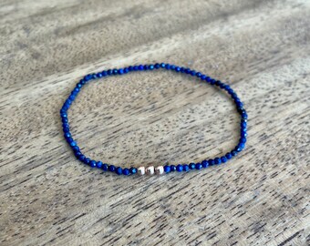 Lapis lazuli and rose gold bracelet!