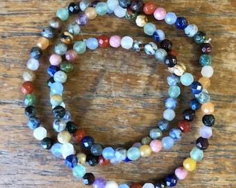Healing chakra bracelet! Mixed jasper gemstones