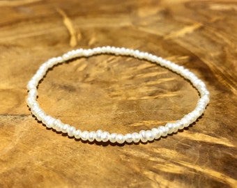 ¡Pequeña pulsera de perlas de agua dulce!