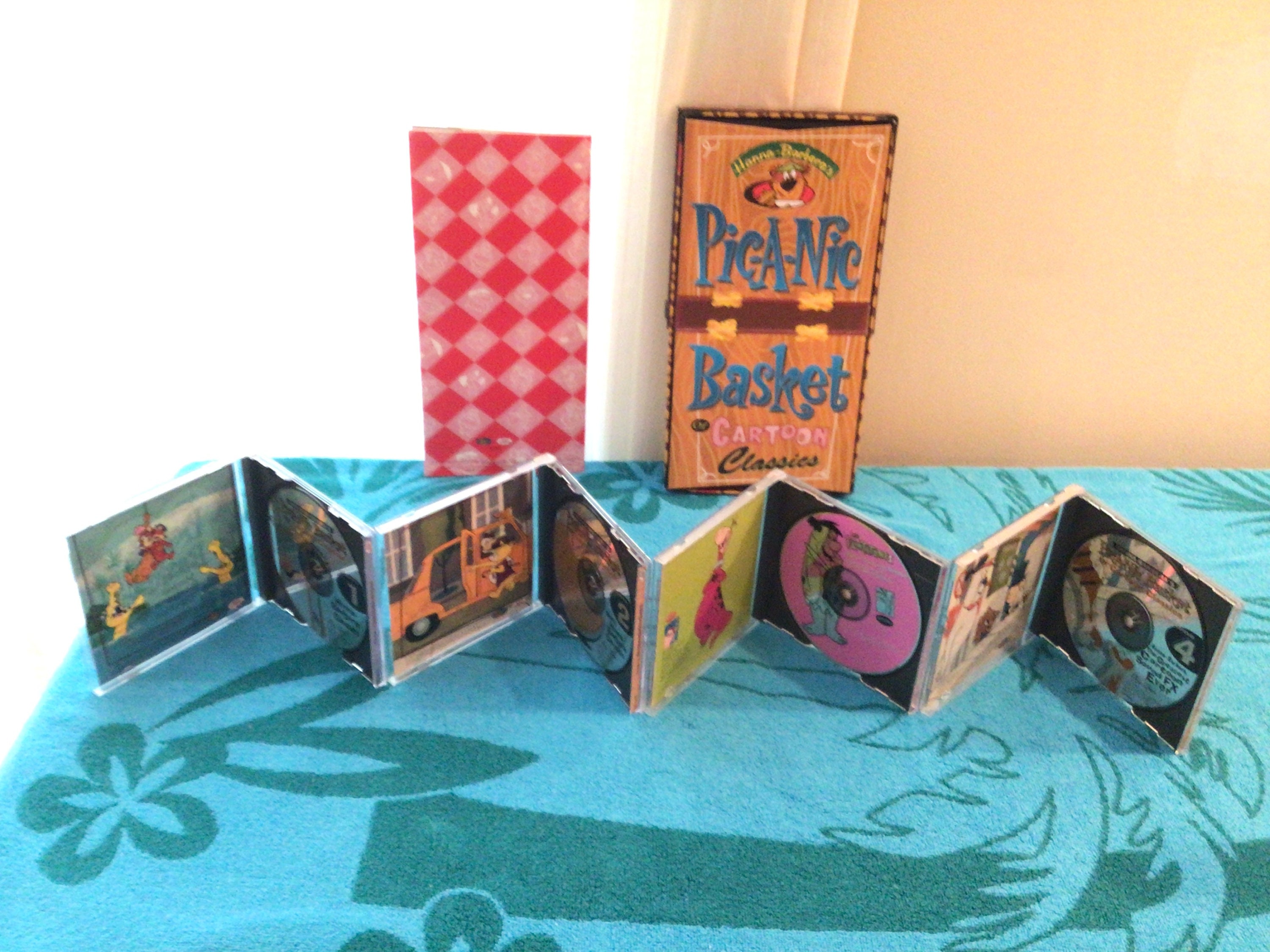 Vintage 1996 Hannabarbera's PICANIC Basket of Cartoon Etsy