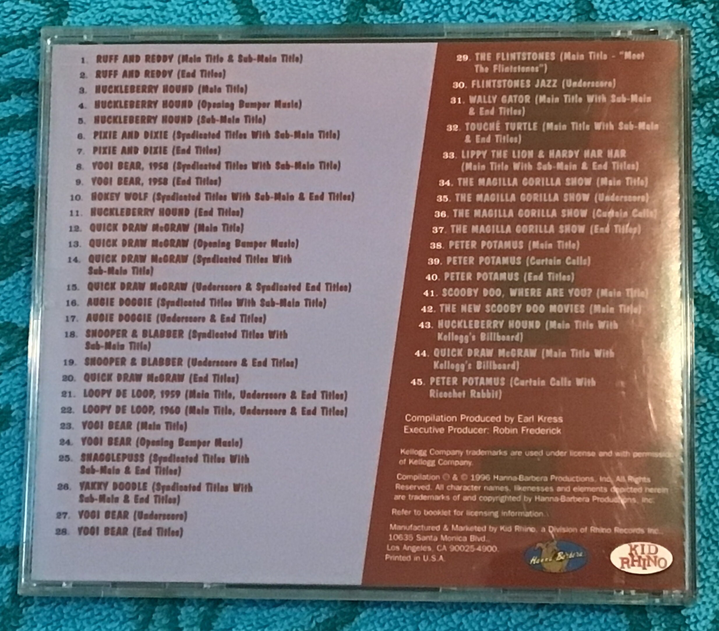 Vintage 1996 Hannabarbera's PICANIC Basket of Cartoon Etsy