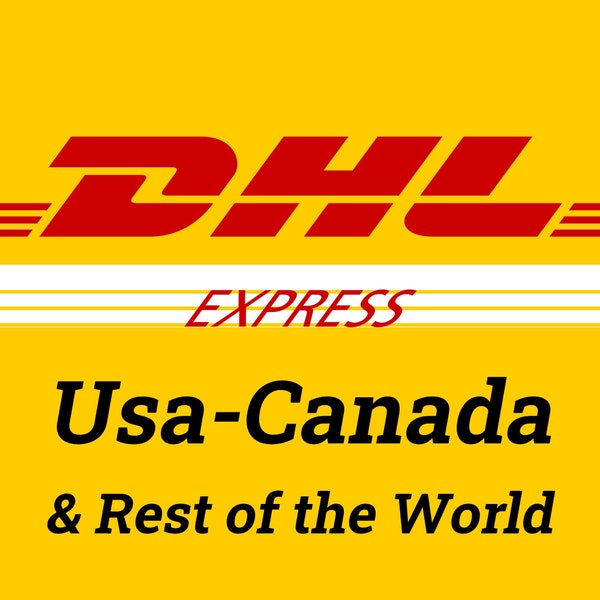 Versand Upgrade via DHL Express für USA - Kanada und Rest der Welt. Schneller Versand nur für meinen Shop
