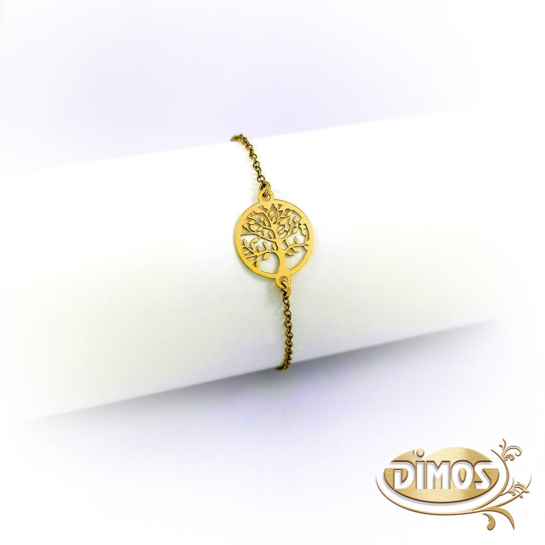 Buy Gold Plated Tree of Life Bracelet: Dainty 925 Silver Jewelry Online in  India