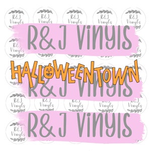 Halloweentown name Inspired sticker