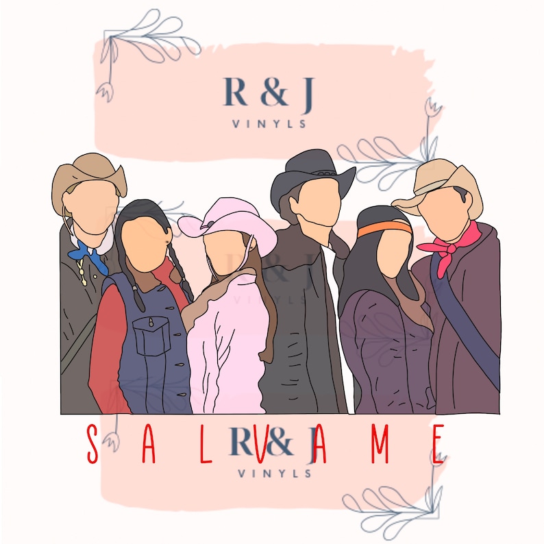 Rbd Salvame Inspired Sticker Etsy