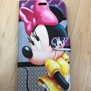  redecarie for iPhone 14 Pro Case,Minnie Mickey Mouse 3D Cute  Cartoon Soft Silicone PU Leather Wallet Card Holder Lanyard Women Girls  Kids Case Cover for iPhone 14 Pro 6.1 inch,Black 