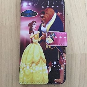 Princess Beauty and The Beast Belle Wallet Case iPhone X , iPhone XS , iPhone Xs Max , iPhone XR - Envío desde NY