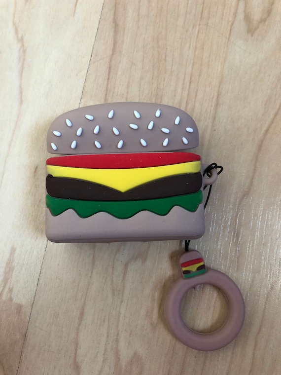 Hamburger Silicone AirPods Pro Case Ship From NY