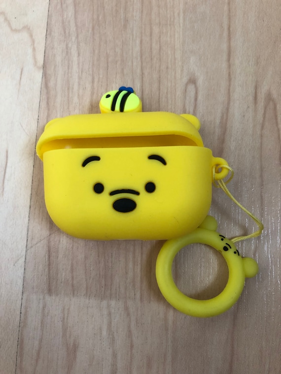 Winnie the Pooh Silicone Airpods Pro Case Ship From NY Canada