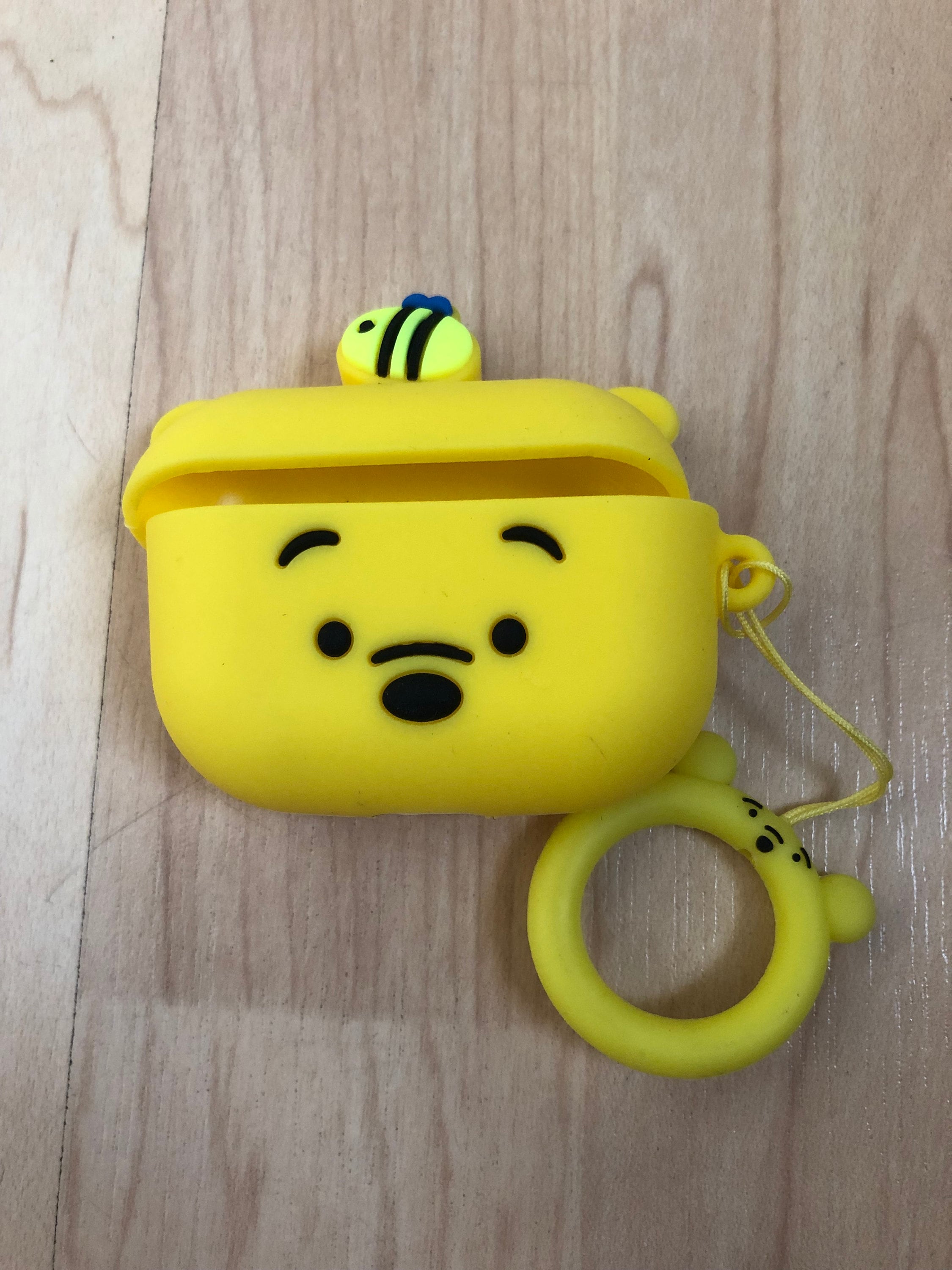 Winnie the Pooh Silicone Airpods Pro Case Ship From NY