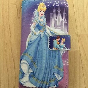 Estuche cenicienta wallet iPhone X , iPhone XS , iPhone Xs Max , iPhone XR - Enviar desde NY