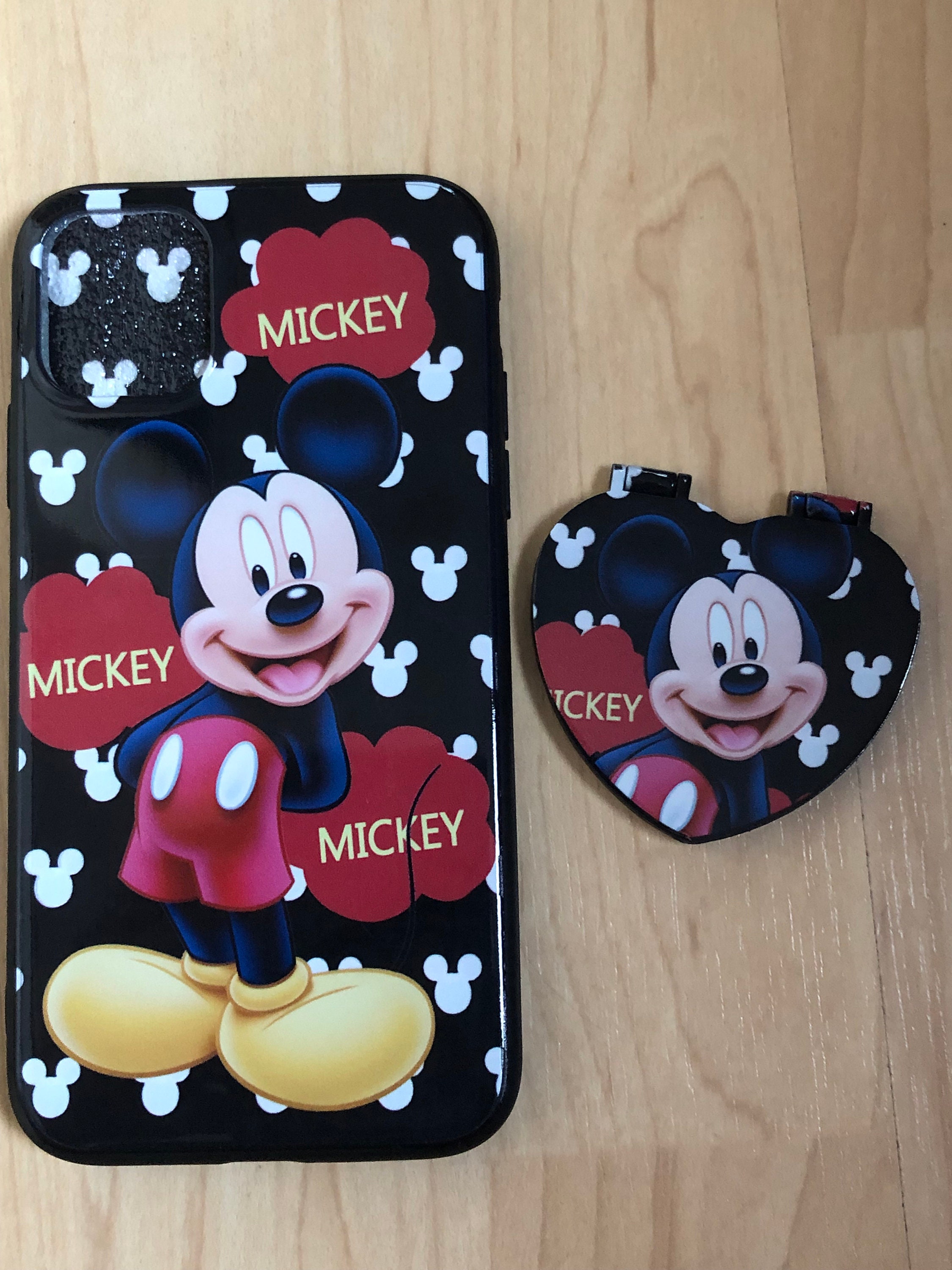 Mickey Mouse Mirror Stand Case for iPhone 11 / iPhone 11 Pro
