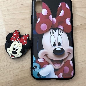 Minnie Mouse TPU Stand Holder Case For iPhone X/XS Ship From NY