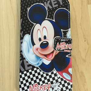 Mickey Mouse Wallet Case iPhone X , iPhone XS , iPhone Xs Max , iPhone XR - Enviar desde NY