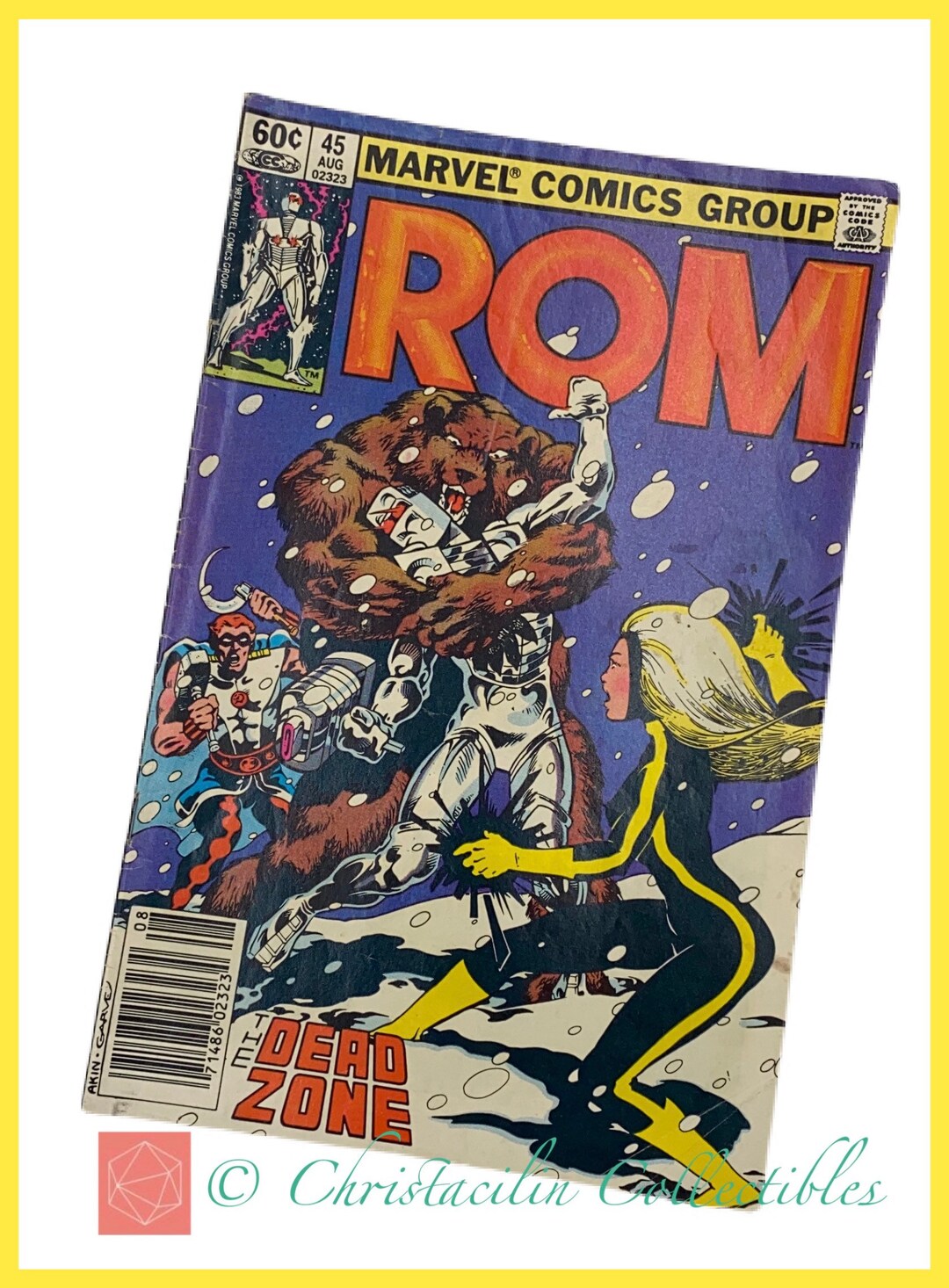 Vintage Comic | August 1983 ROM the Dead Zone - Vol 1 - No. 45 - ISSN ...