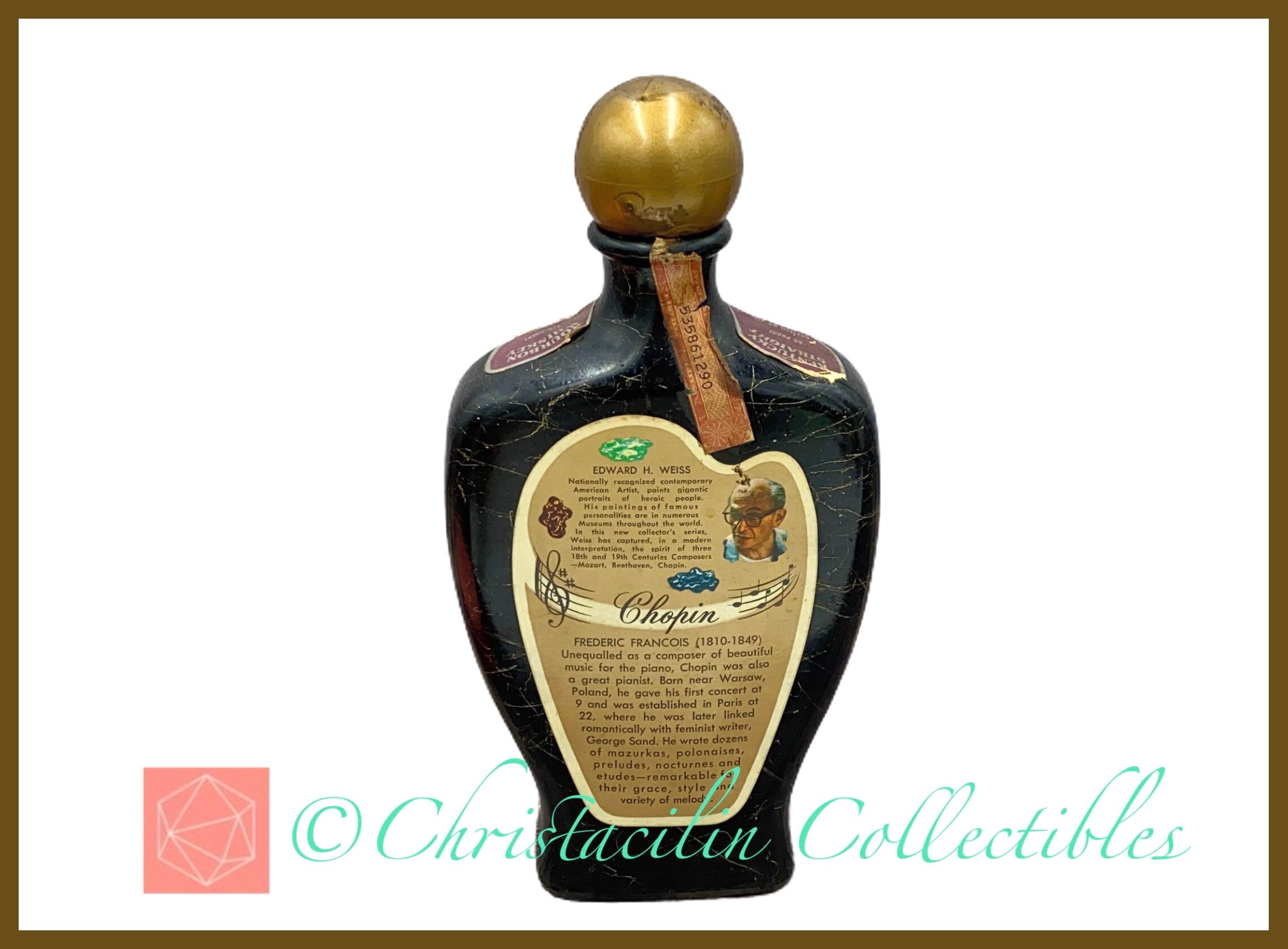 Vintage Bottle | 1963 “Chopin” from Jim Beam's Choice Collectors