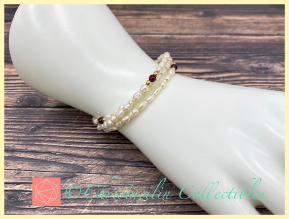 Vintage Jewelry | White Single Strand Baroque Pea… - image 4