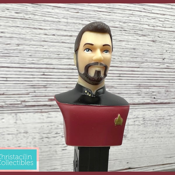 Vintage Toy | 2012 “Will Riker” Number One Star Trek TNG Pez Dispenser