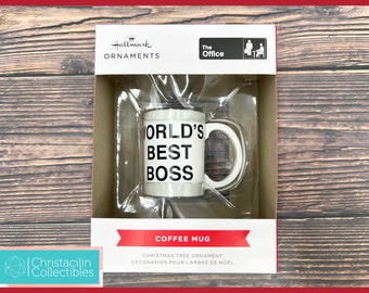 Fandom Ornament | “World’s Best Boss” Mug Dunder Mifflin The Office by Hallmark