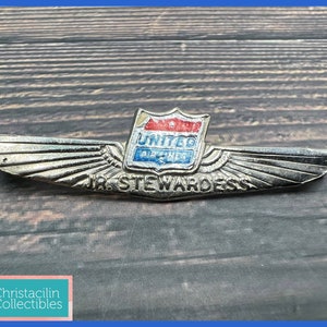 Vintage Jewelry | “Jr. Stewardess” Wings Badge from American Airlines Pin