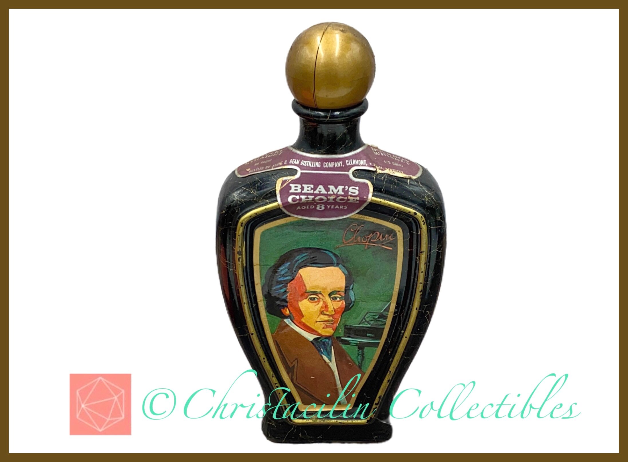 Vintage Bottle | 1963 “chopin” From Jim Beam's Choice Collectors