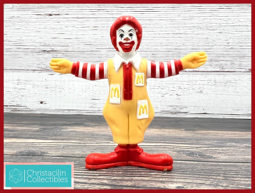 Vintage Toy | 1995 the Original Ronald Mcdonald Clown Happy Meal