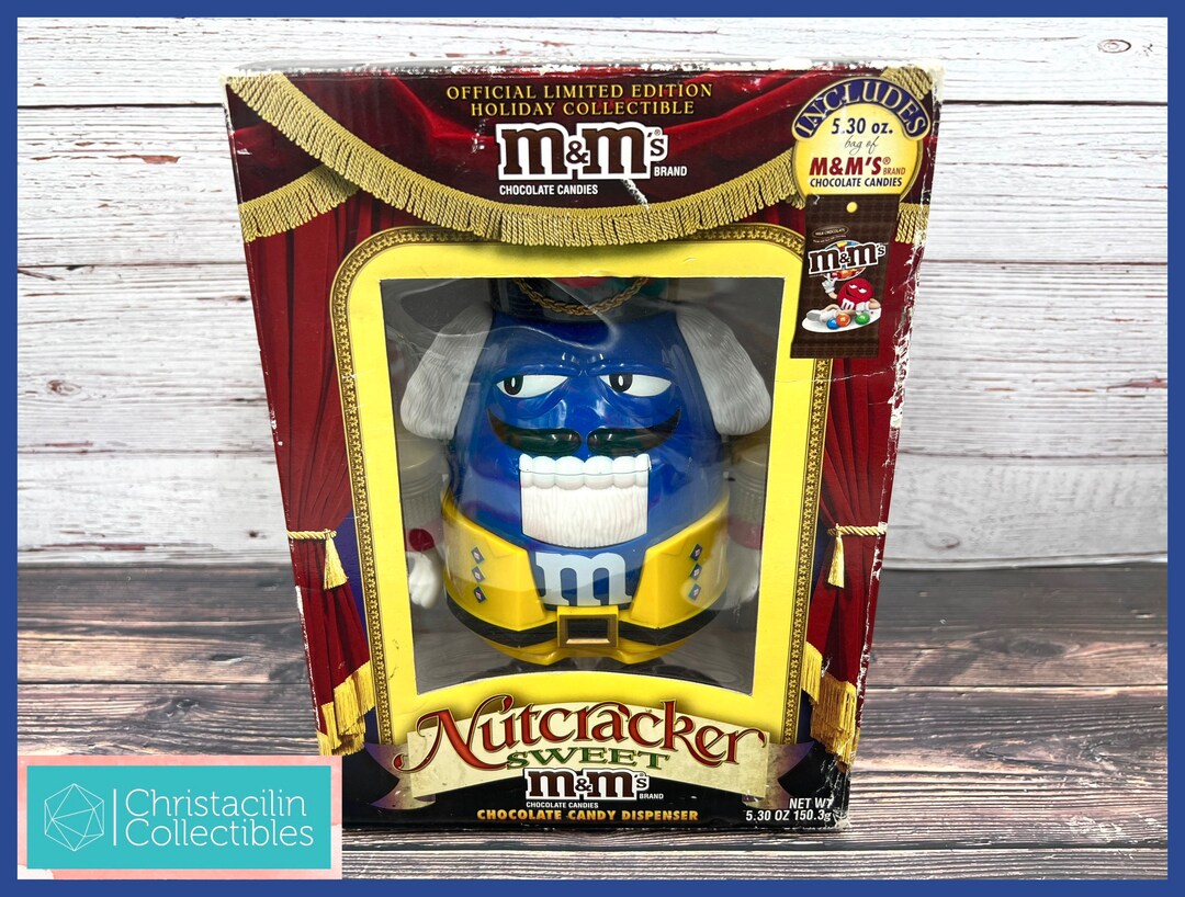 Vintage Holiday | Nutcracker Soldier Christmas M&M Candy Dispenser