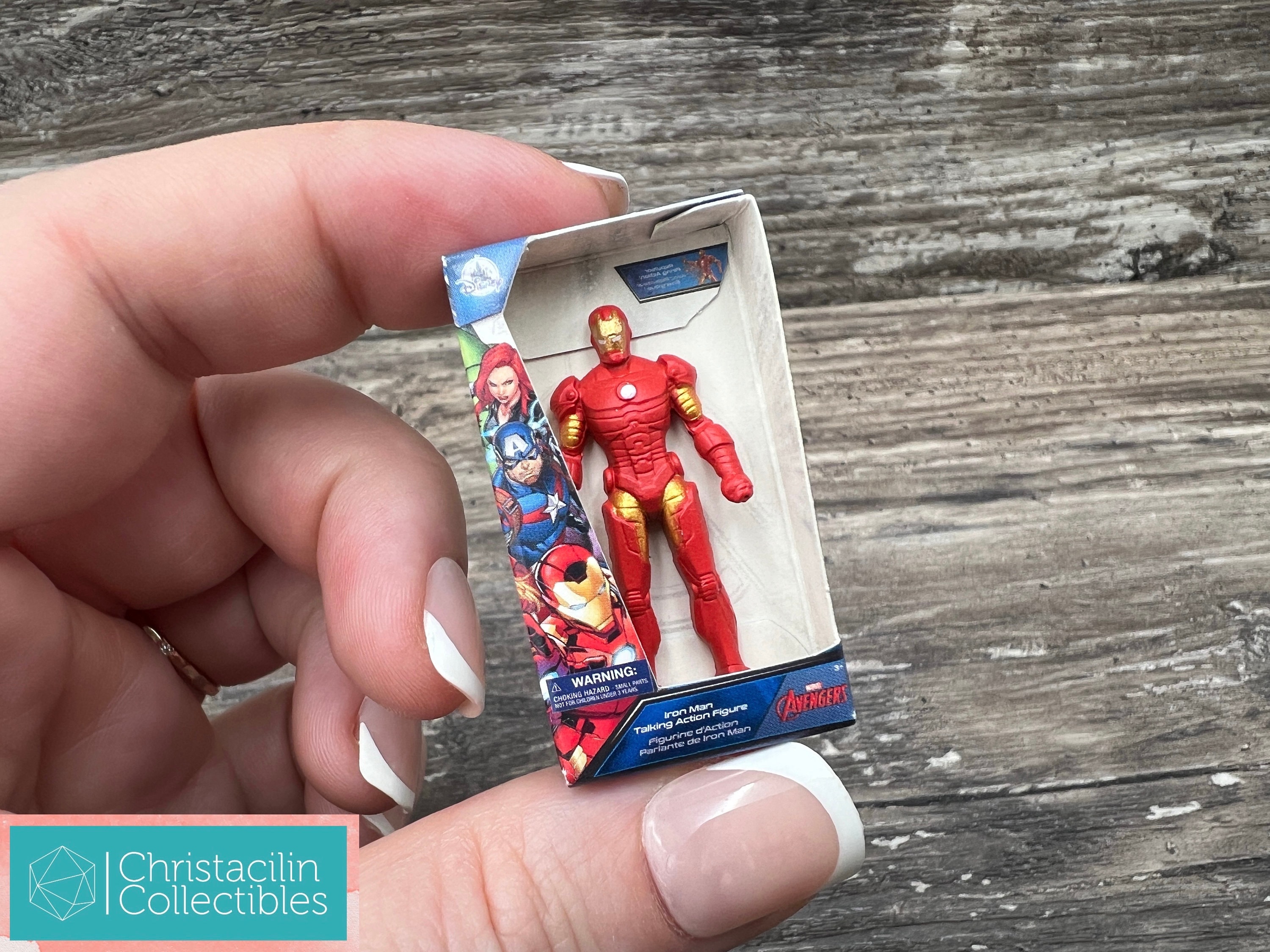 Mini Figure Tiny iron Man Replica Marvel Movie Toy by Disney for Dollhouse or Crafting Projects Etsy