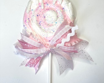 Fake Candyland Lollipops, candyland decor, candyland Christmas, fake lollipops
