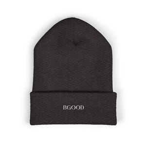 BGOOD Classic Cuffed Embroidered Beanie