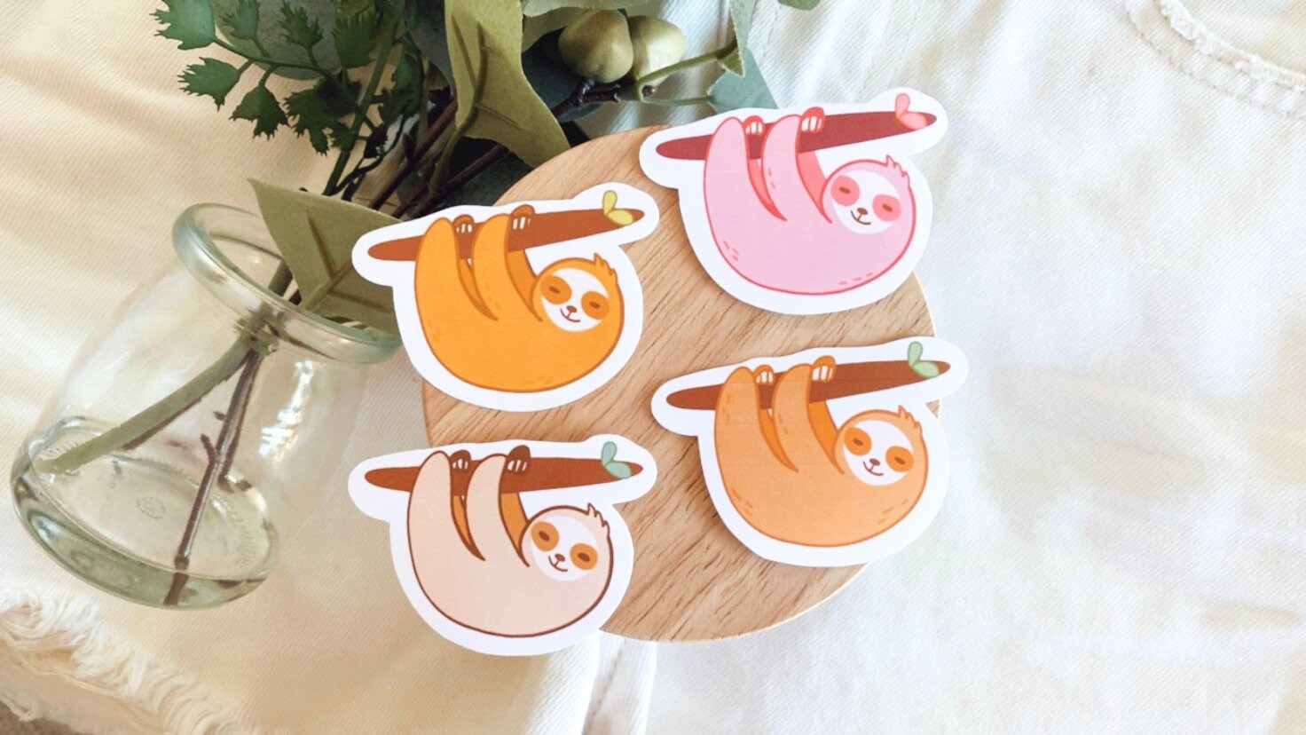 Aesthetic Stickers Pack, Summer Aesthetic, Boho Vibes, Pack of Six, 6 Pcs,  Pretty Girl Stickers, Value Pack of Stickers, Journalling Vinyl 