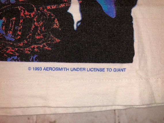 VTG Aerosmith GET A GRIP 1993 T-Shirt - image 3