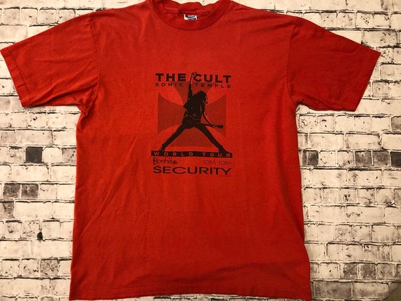 VTG The Cult Security/Crew T-Shirt. 1989. VERY RA… - image 1