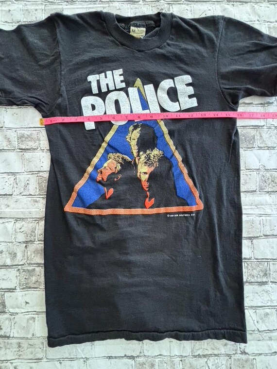 The Police 80s Vintage Shirt (M) - Gem