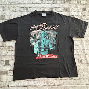 Hank Williams 80s Vintage Shirt (XL)