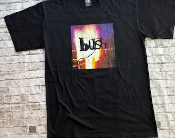 Vintage 1997 Bush Razorblade Suitcase Album Promo T Shirt Size L