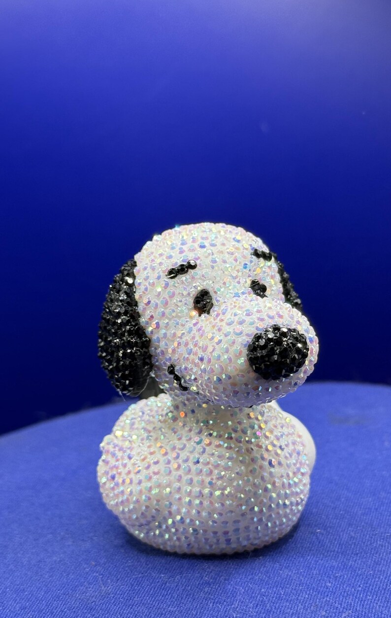 Rhinestone Snoopy Dog – 3D Printed Bedazzled Collectible - Etsy