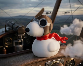 Flying Ace  Duck - 3D printed