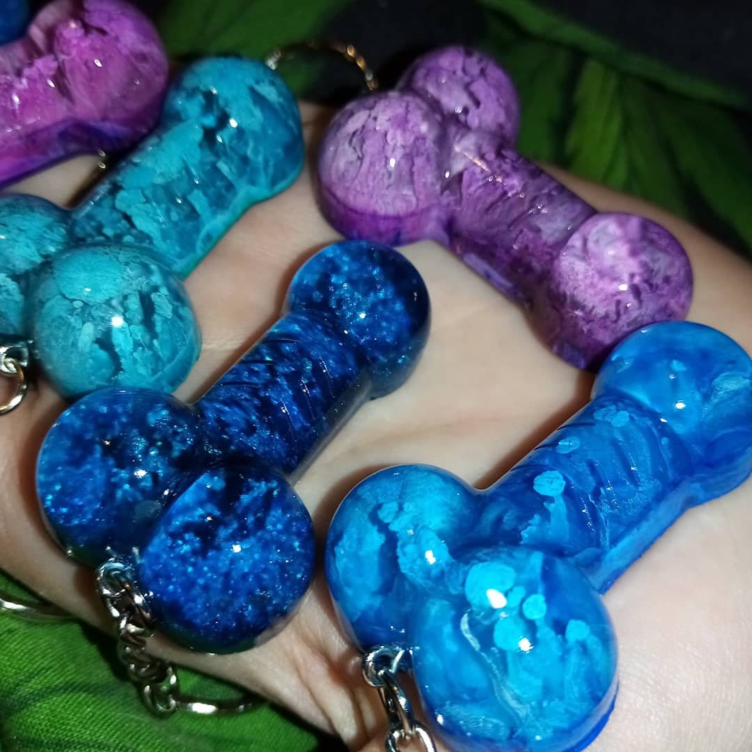 Made to order adult resin novelty keyring Etsy