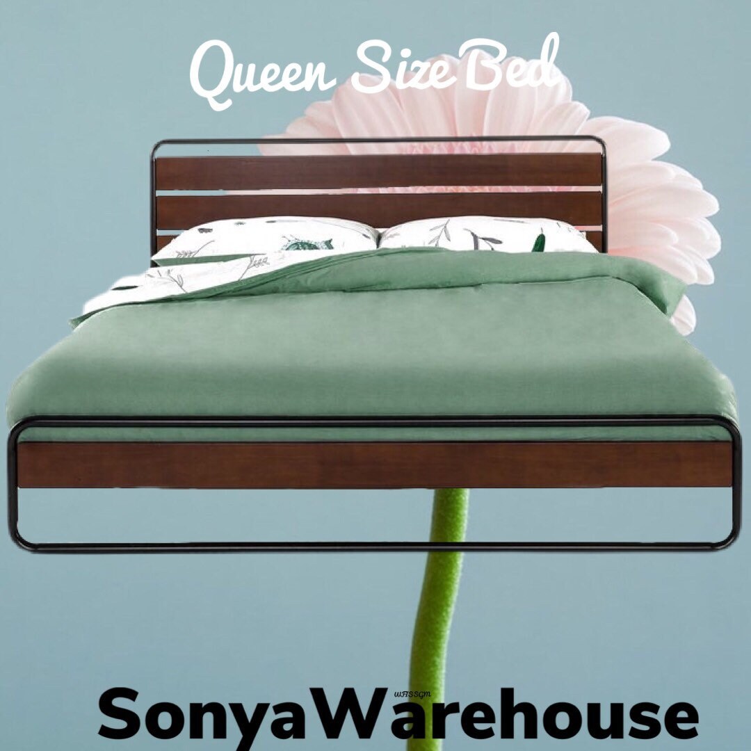 Queen Size Bed Etsy