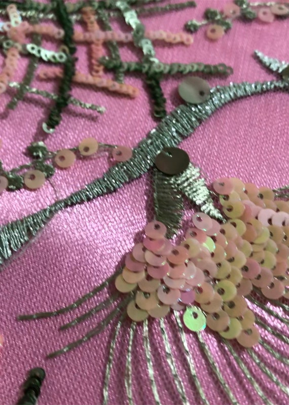 Exotic lace fabric