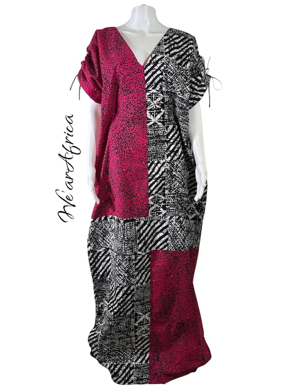 OLÚFÚNKÉ Color block Kaftan