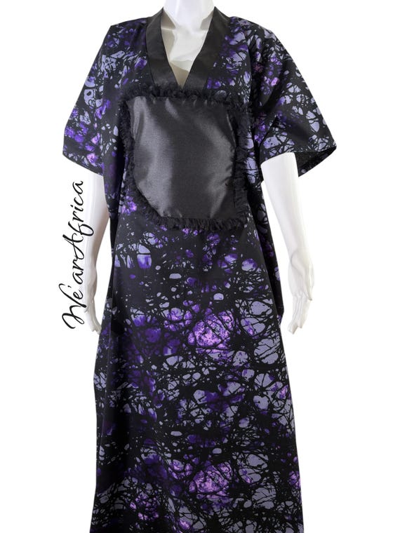 ATINÚKÉ Ankara tie and dye Kaftan